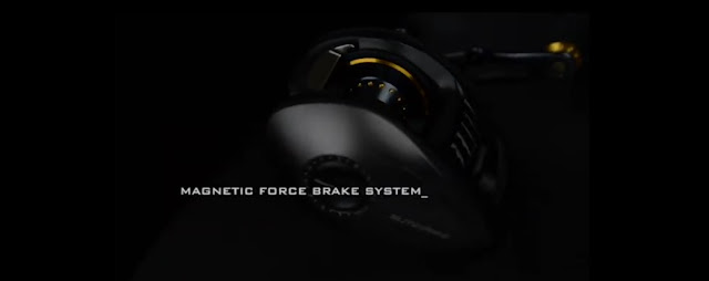 magnetic force brake system reel blitzkrieg ultra hyper speed - brake system