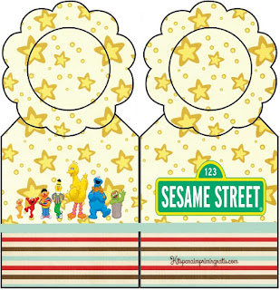 Sesame Street, Free Printable Bookmarks.