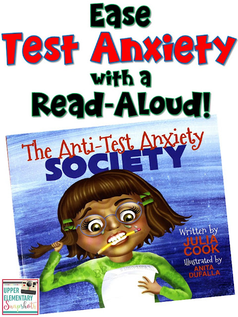 If you have students who feel stress about taking tests, check out this blog post! It features a picture book that lists 12 powerful tips!