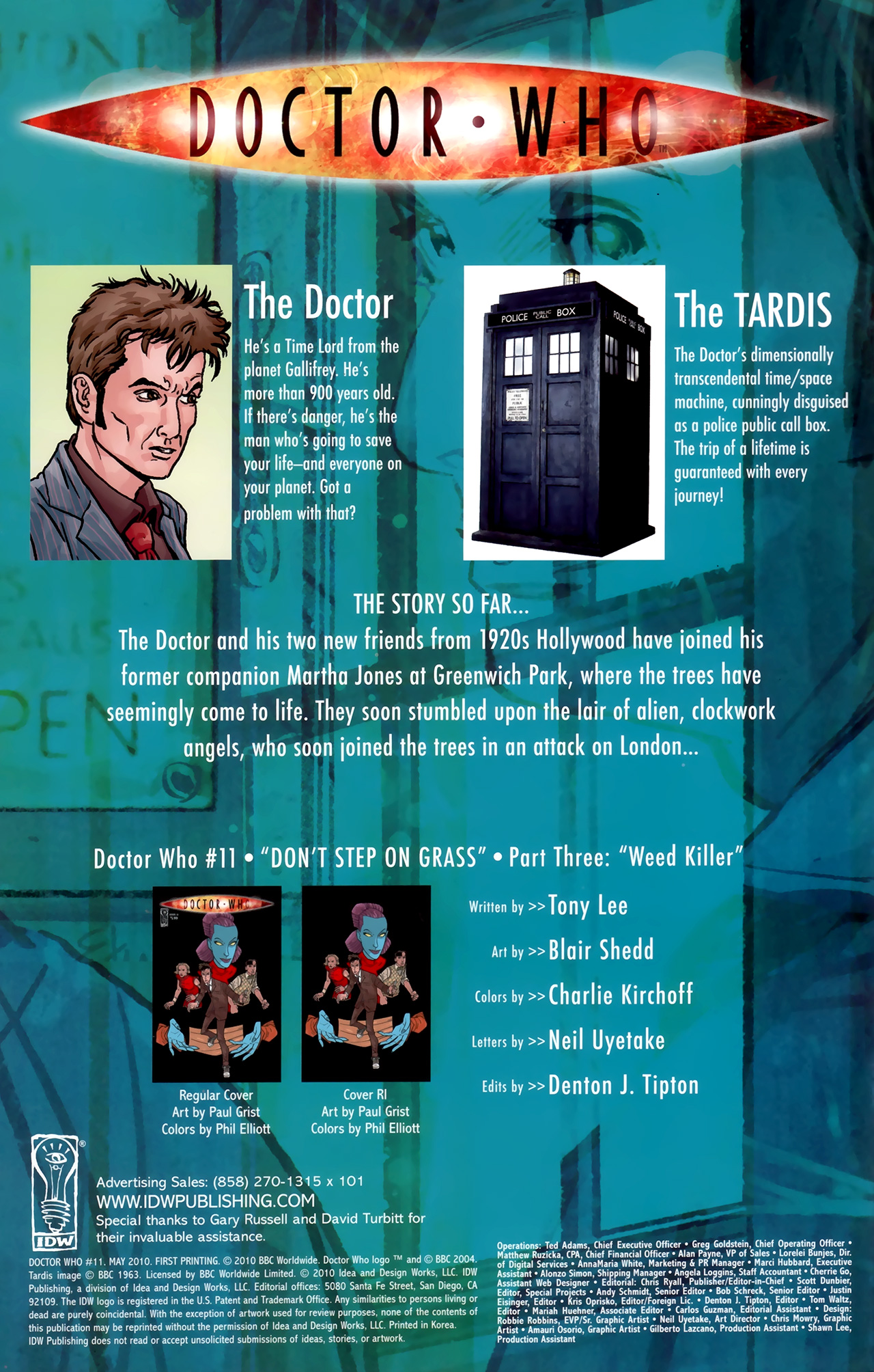 Read online Doctor Who (2009) comic -  Issue #11 - 3