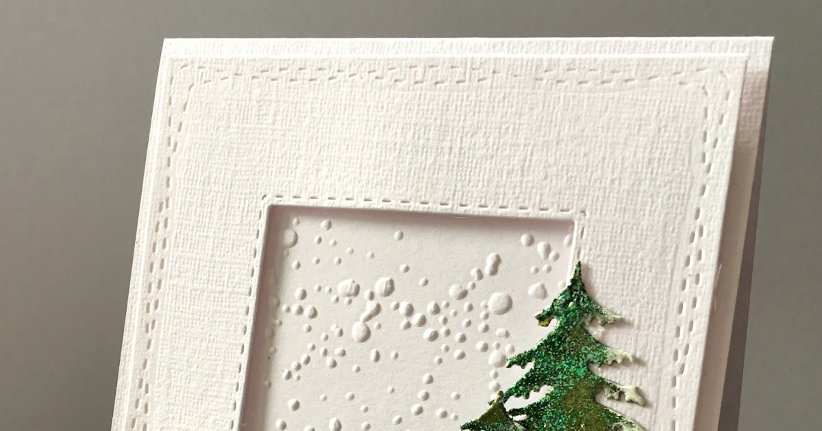 Simply One of a Kind: Masculine Christmas card