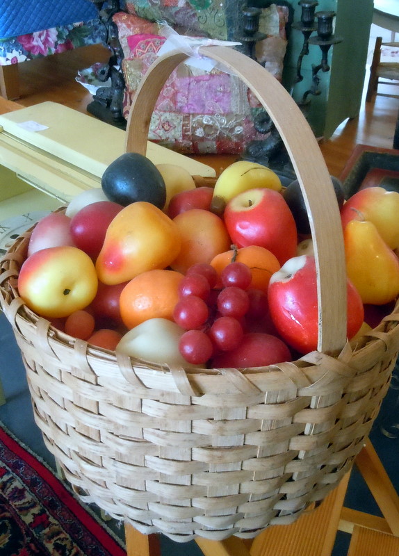 My Old Historic House Grandmothers Wax Fruit.
