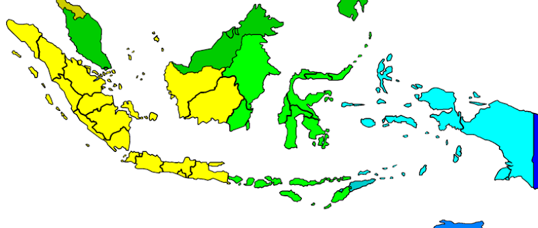 Zona waktu Indonesia