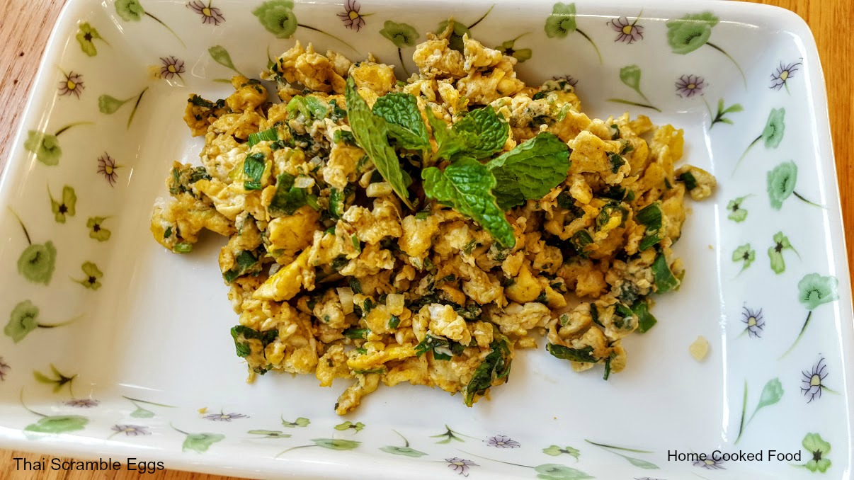 HCF Thai Scramble Eggs