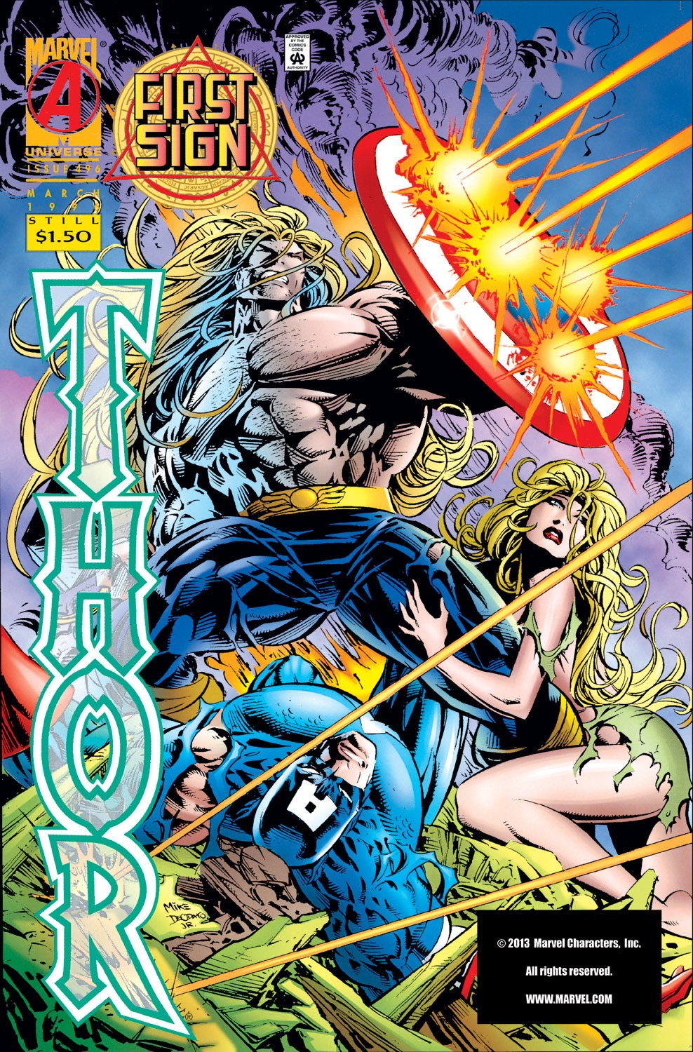 Read online Thor (1966) comic -  Issue #496 - 1
