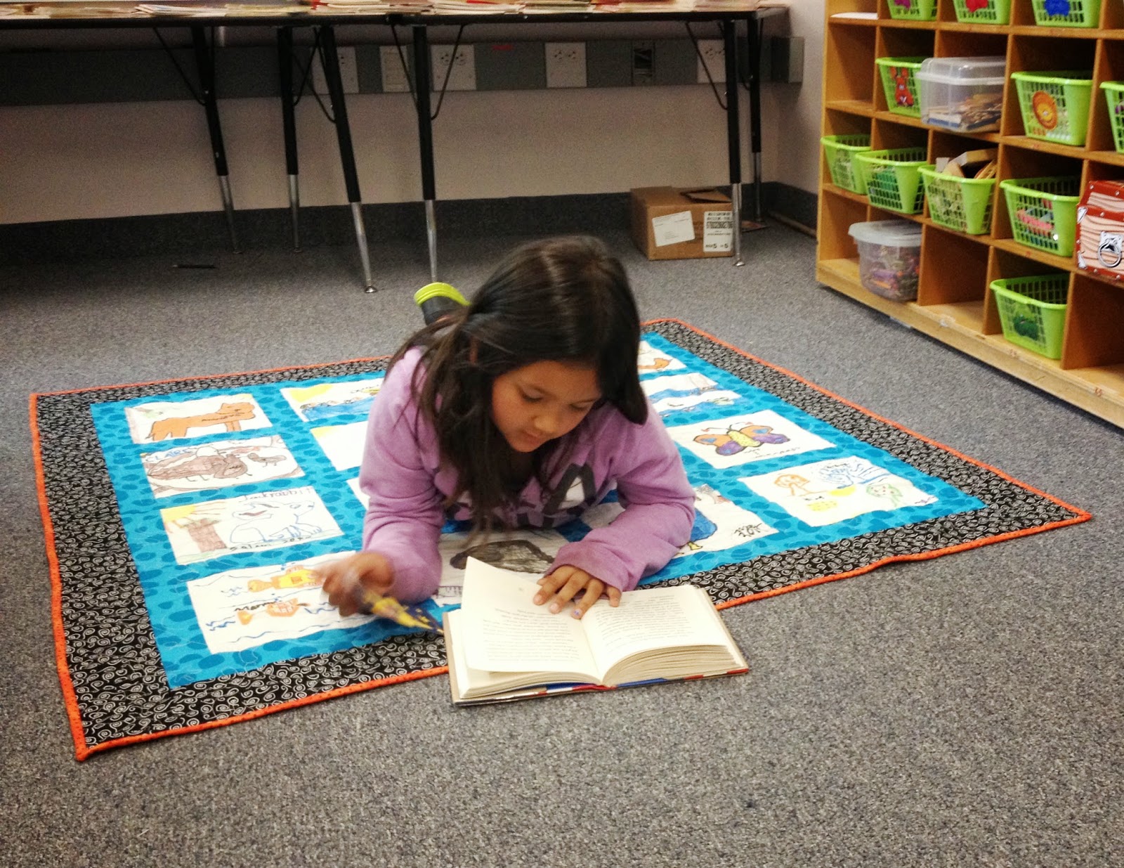 Val's Quilting Studio ALYofF May Classroom Animal Quilt FInish