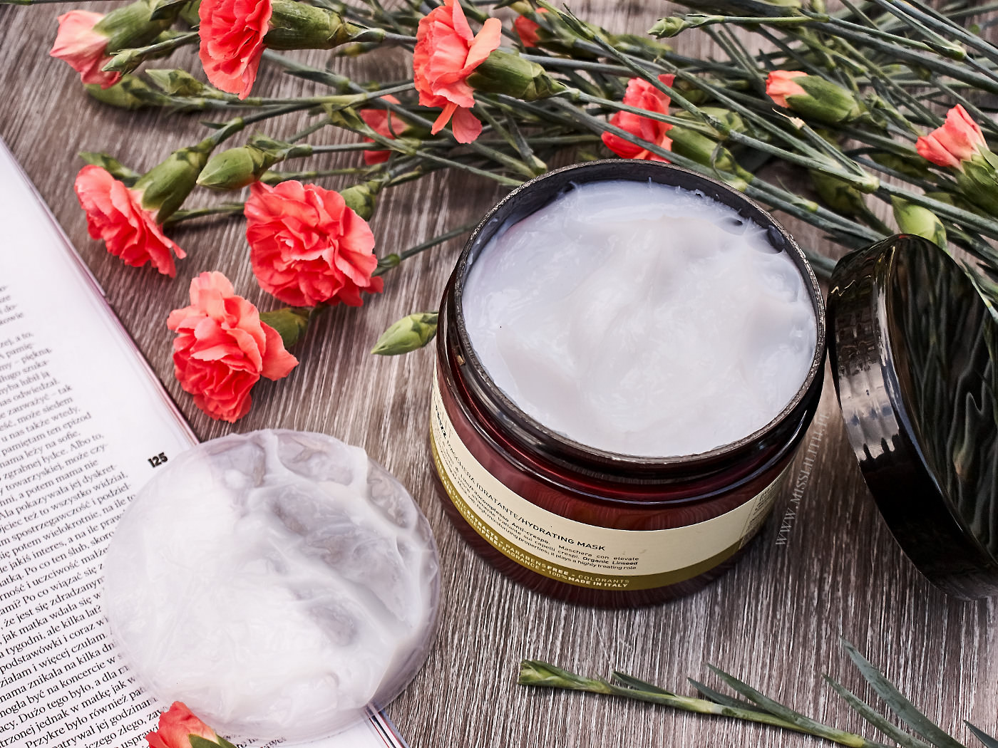 Kosmetyki Insight, nawilżająca maska szampon odżywka Anti-Frizz blog opinie