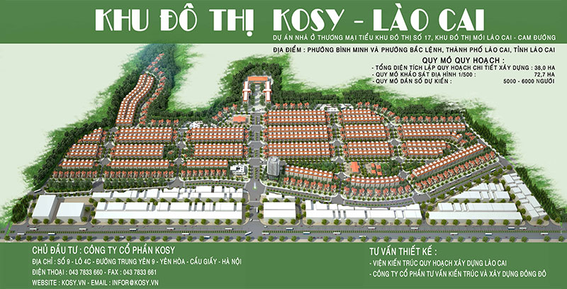 Giới thiệu dự án Kosy Lào Cai - Khu đô thị mới Lào Cai