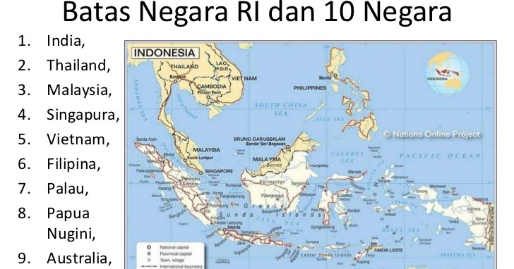 VIRATE: Perbatasan Wilayah Negara Indonesia Dengan Negara Tetangga