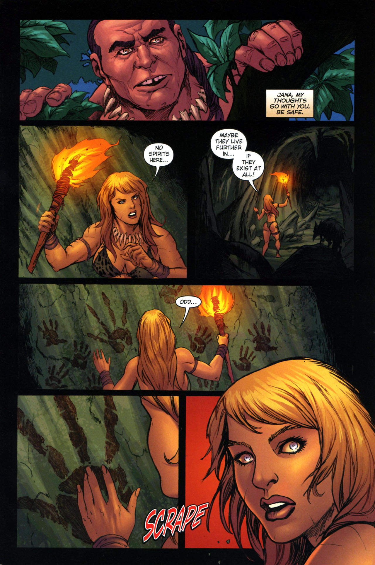 Read online Jungle Girl comic -  Issue #3 - 24