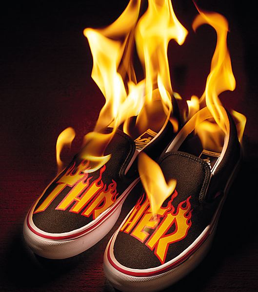 vans thrasher shoes