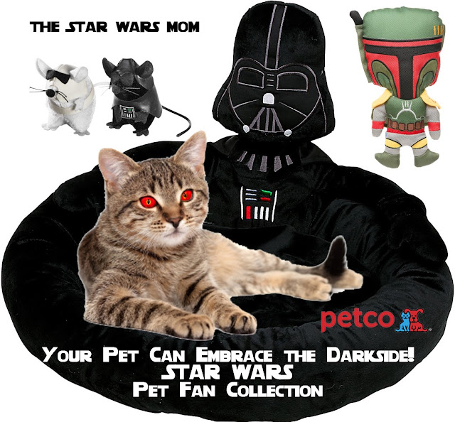 Star Wars PetCo Pet Bed, Cat Toys, and Dog Chews