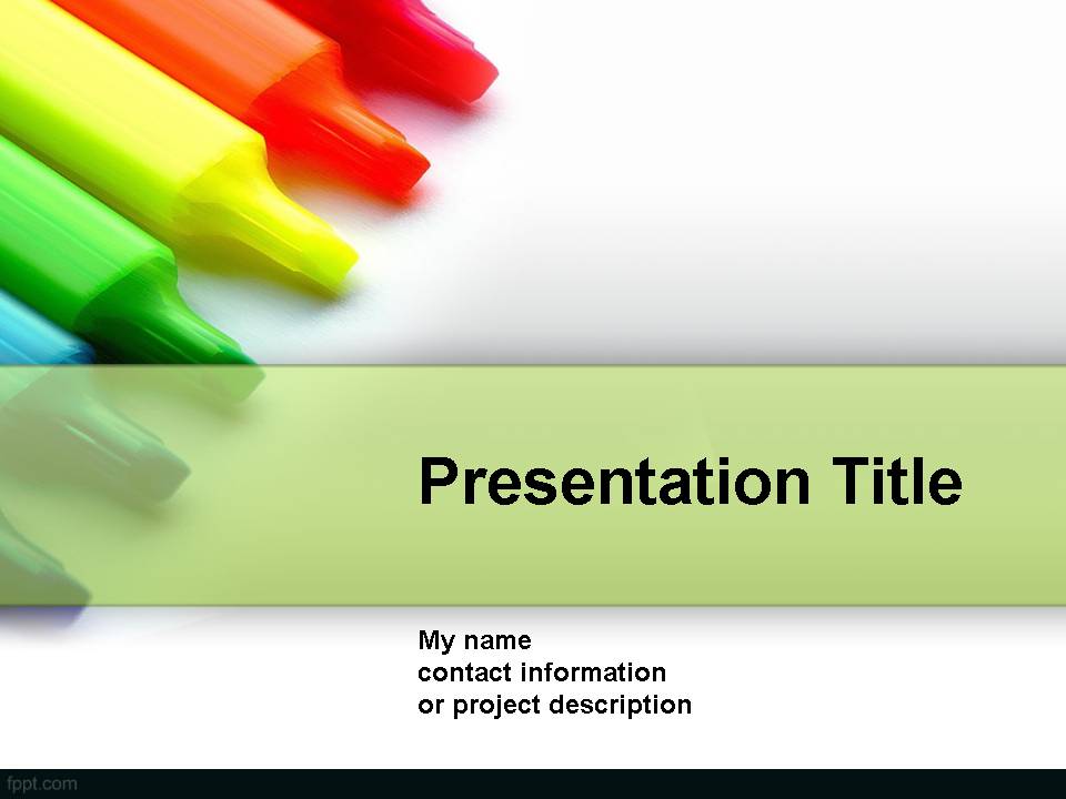 Education PowerPoint template 5