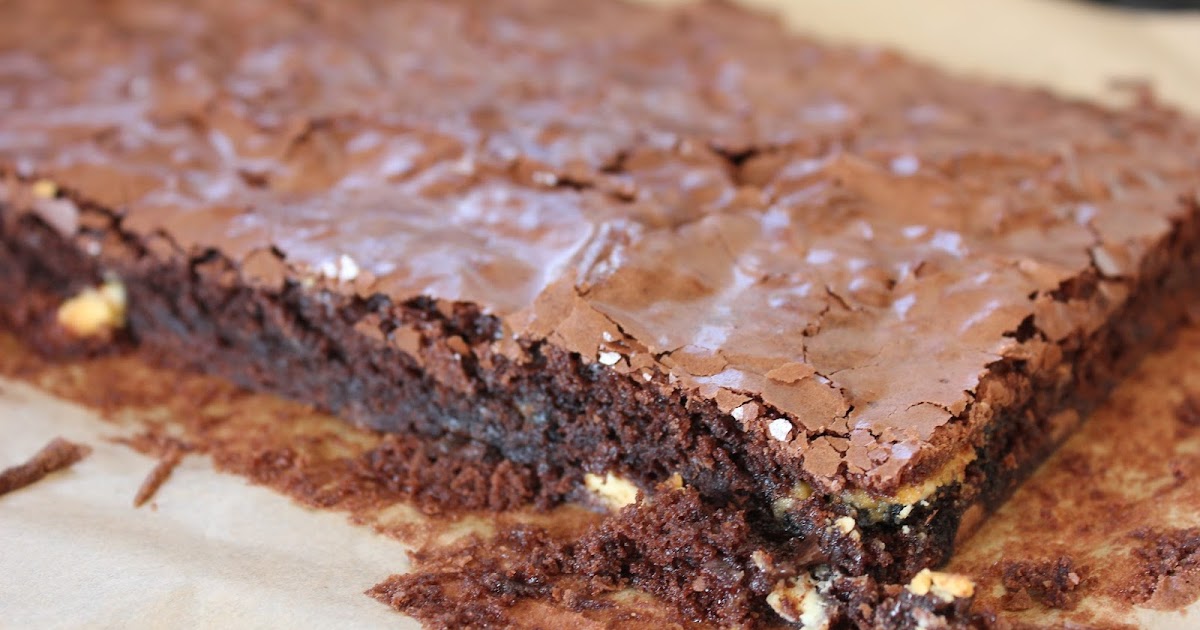 Triple Chocolate Hersheys Cookies and Creme Brownies Baking with Louise