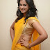 Nanditha Raj Hip Navel Show Photos In Yellow Half Saree