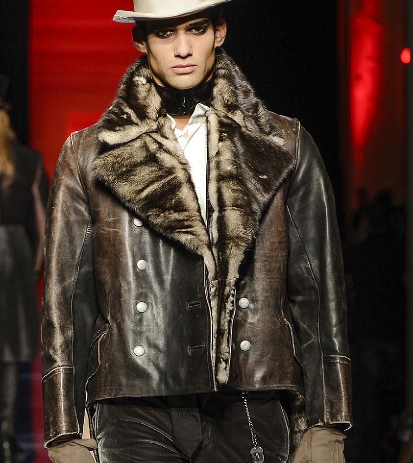 Fashion & Lifestyle: Jean Paul Gaultier Leather Jackets Fall 2012 Couture