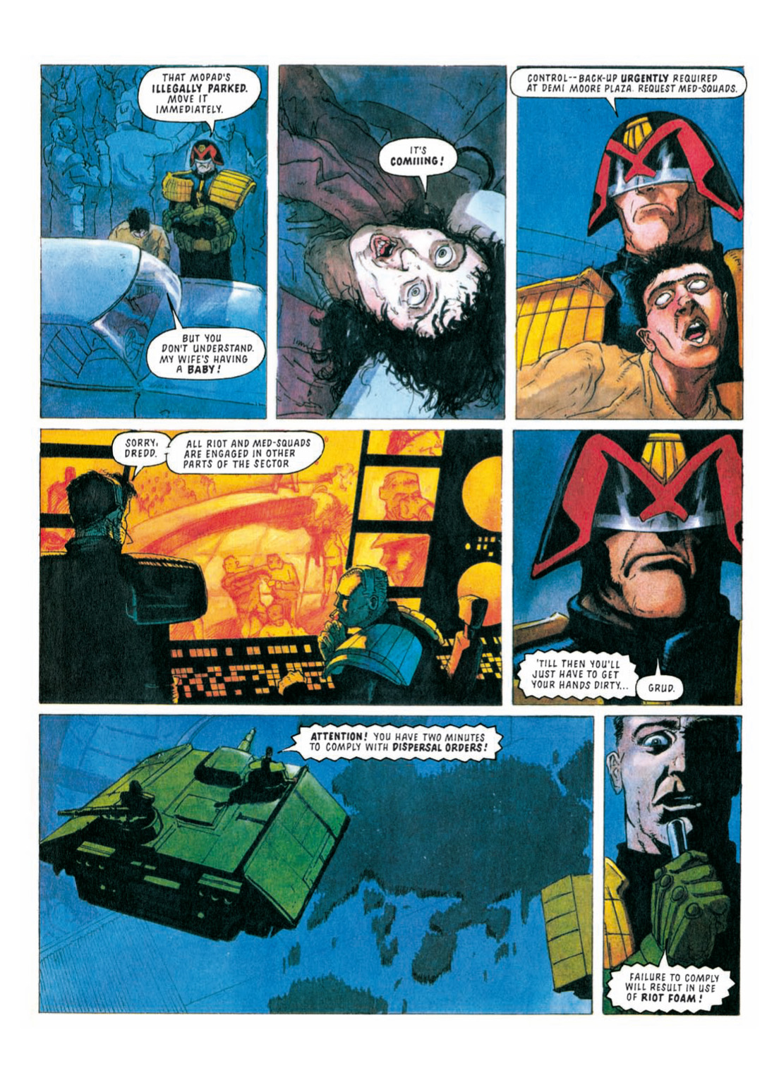 Read online Judge Dredd: The Complete Case Files comic -  Issue # TPB 21 - 70