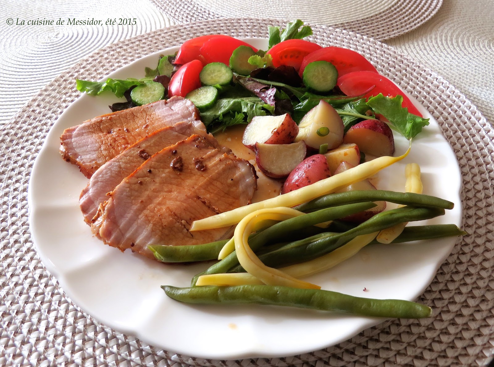 La cuisine de Messidor Rôti de