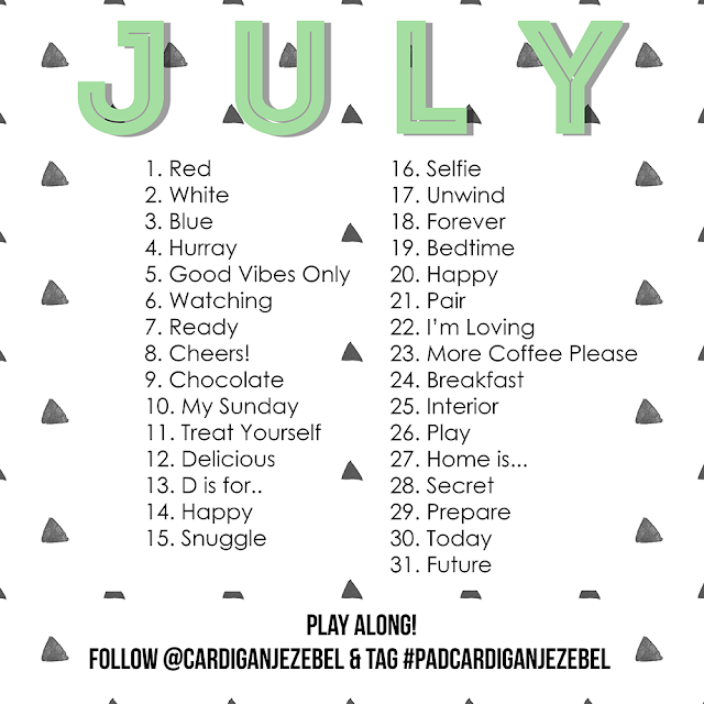 July Photo A Day Challenge 2016