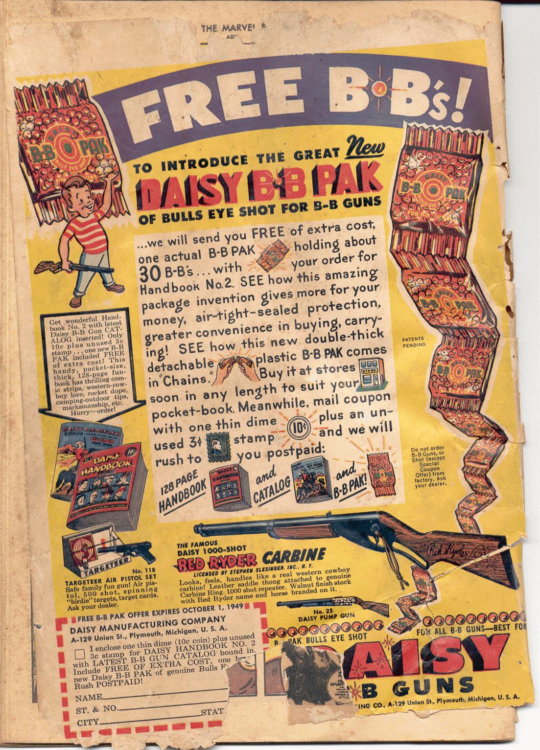 Read online The Marvel Family comic -  Issue #37 - 52
