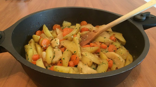 Mijoté de carottes pomme de terre et navets