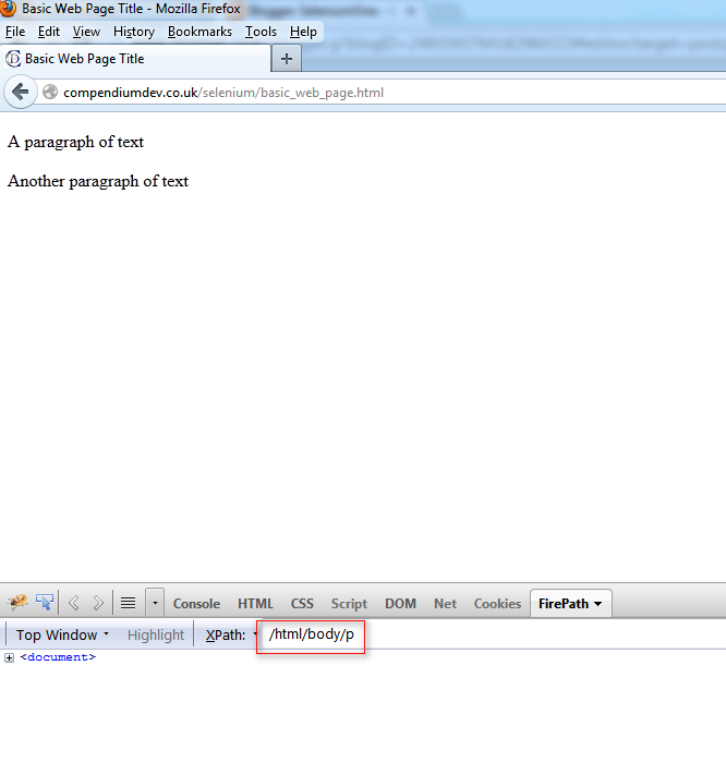 Selenium-By-Arun: 329. Parse the HTML Source using its hierarchy and ...