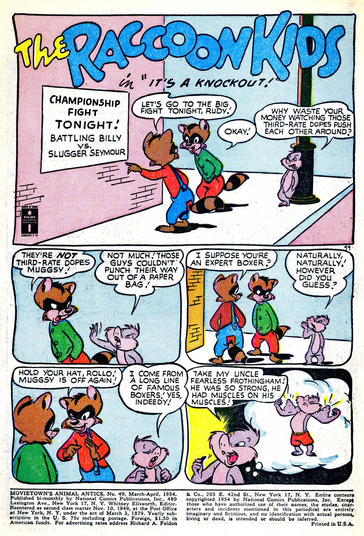 Read online Animal Antics comic -  Issue #49 - 3