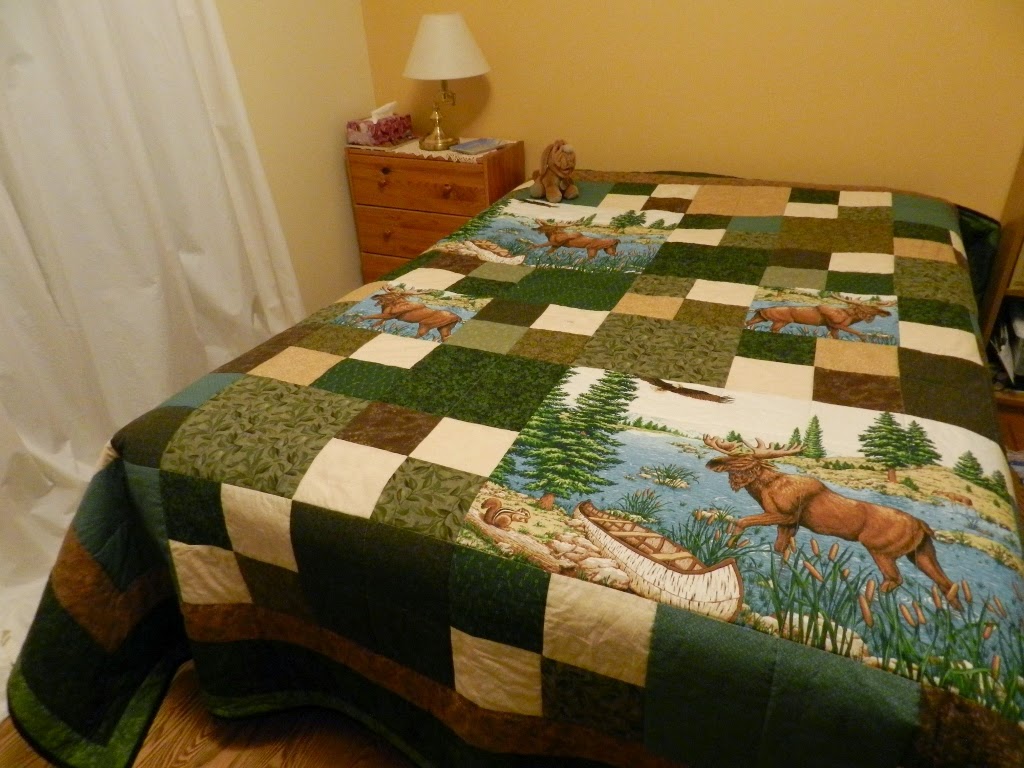6 Northern Sisters Moose quilt