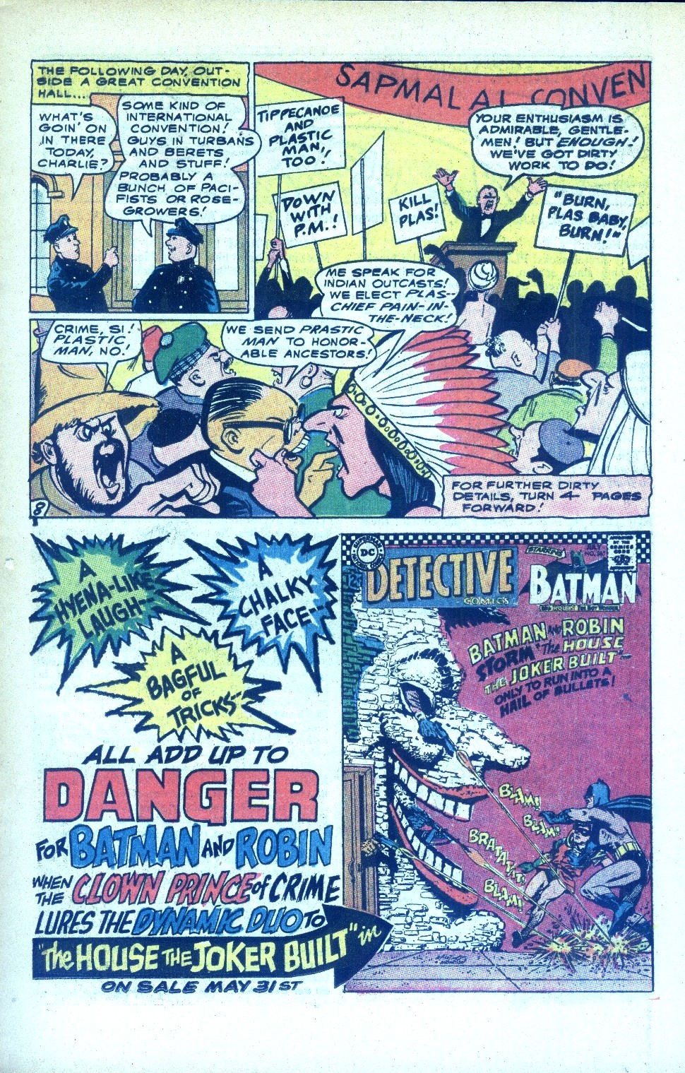 Read online Plastic Man (1966) comic -  Issue #5 - 11