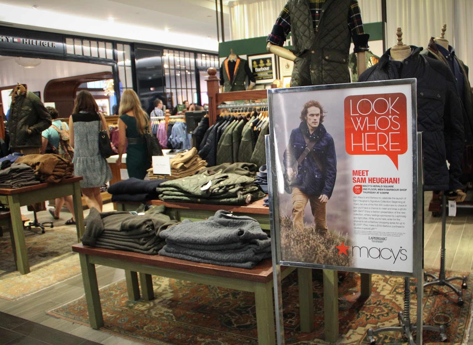 barbour sam heughan collection macy's