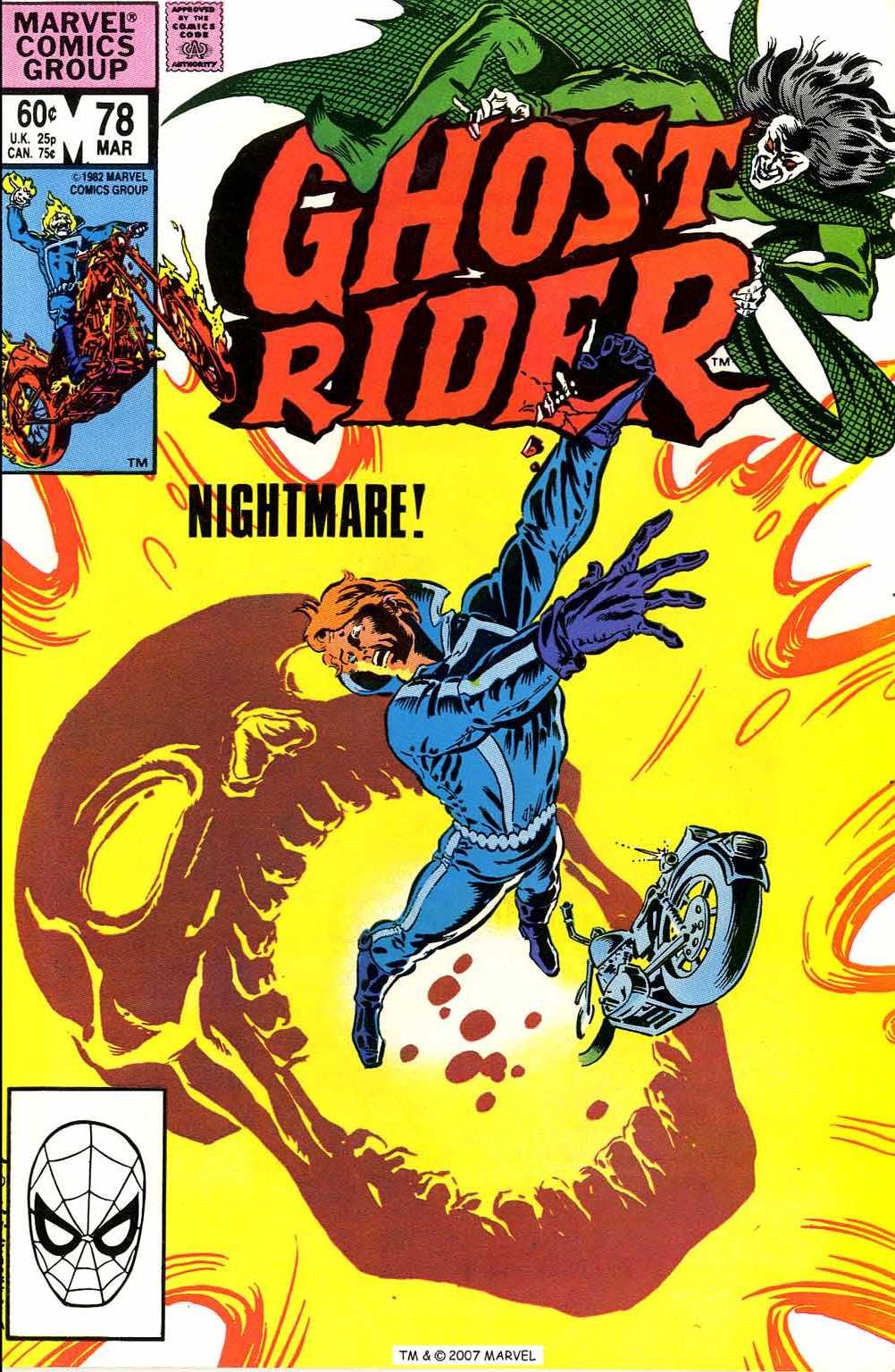 Read online Ghost Rider (1973) comic -  Issue #78 - 1