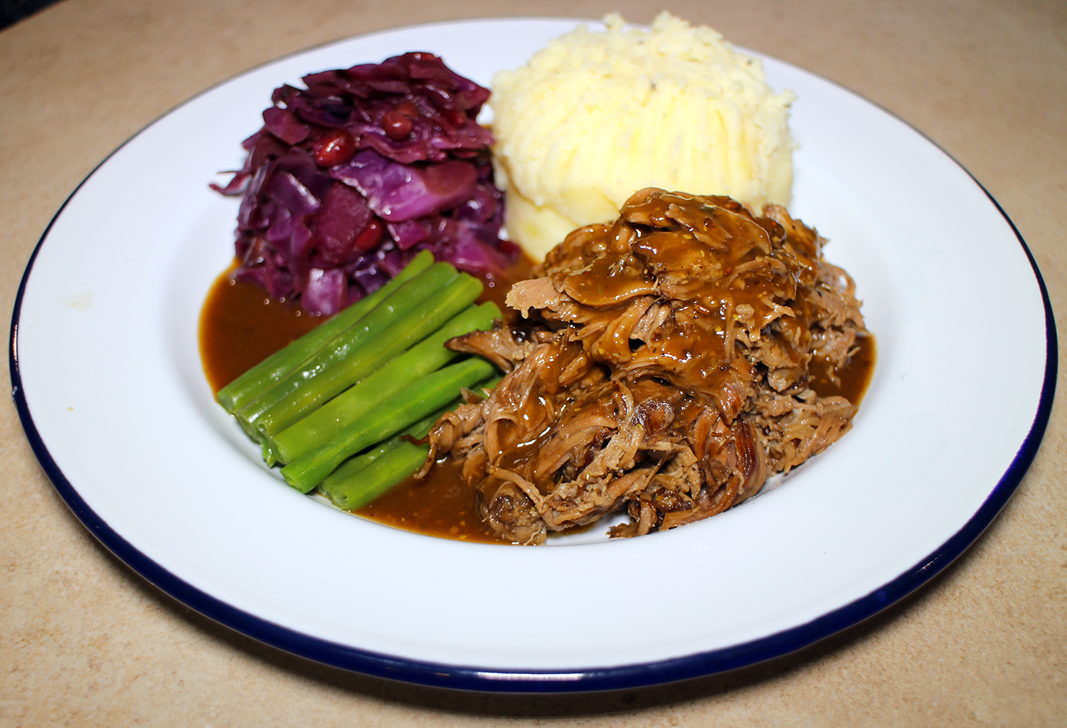In My Caravan Kitchen Shredded Lamb Shoulder Slow Cooker Style