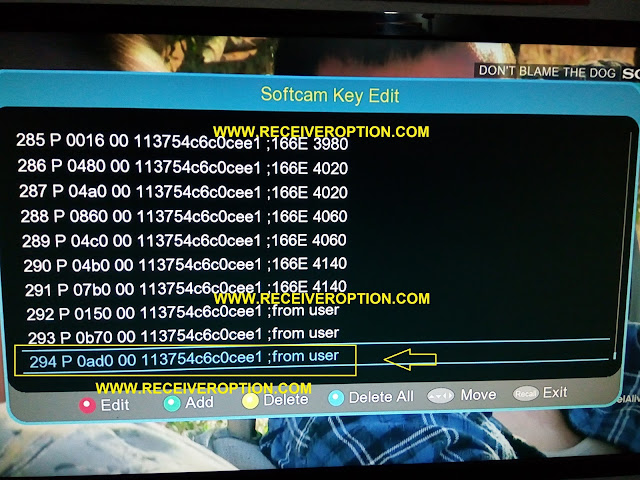 HOW TO ADD POWERVU KEY IN ACCESS CONTROL HD RECEIVERS