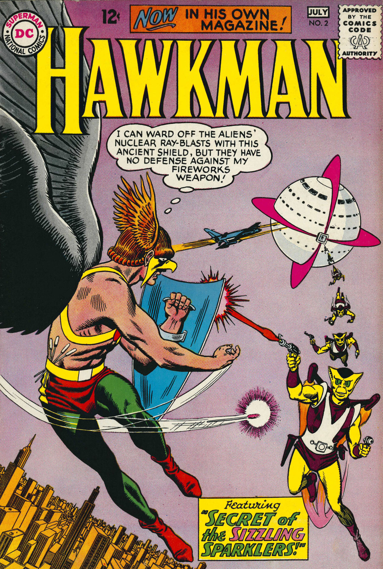 Read online Hawkman (1964) comic -  Issue #2 - 1