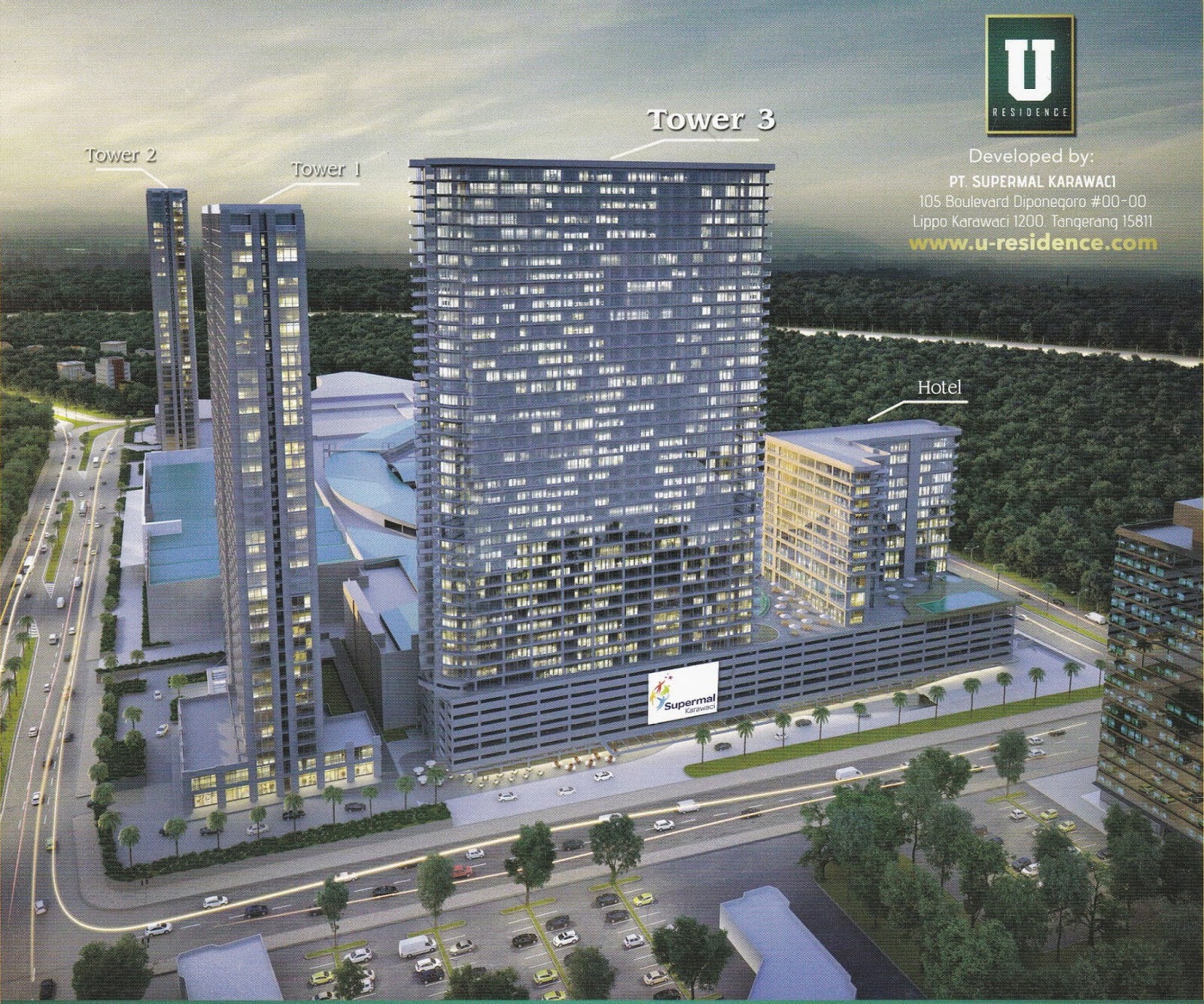 The U-RESIDENCE - 3 - Lippo Suppermal
