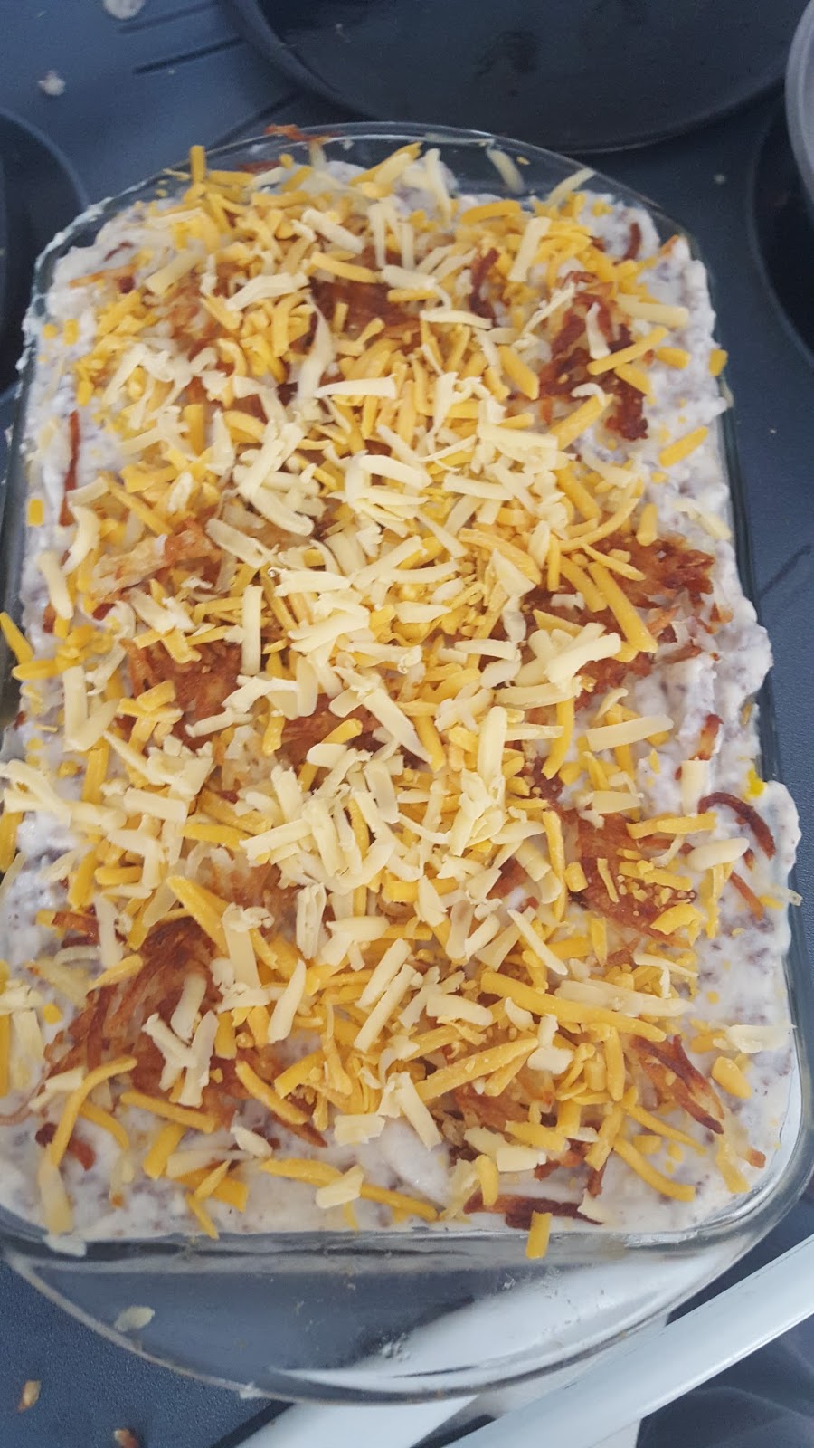 Coastiewifecooking Biscuit and Gravy Breakfast Lasagna