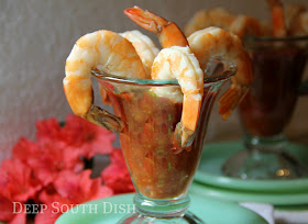 Deep South Dish: Jumbo Shrimp with Homemade Cocktail Sauce