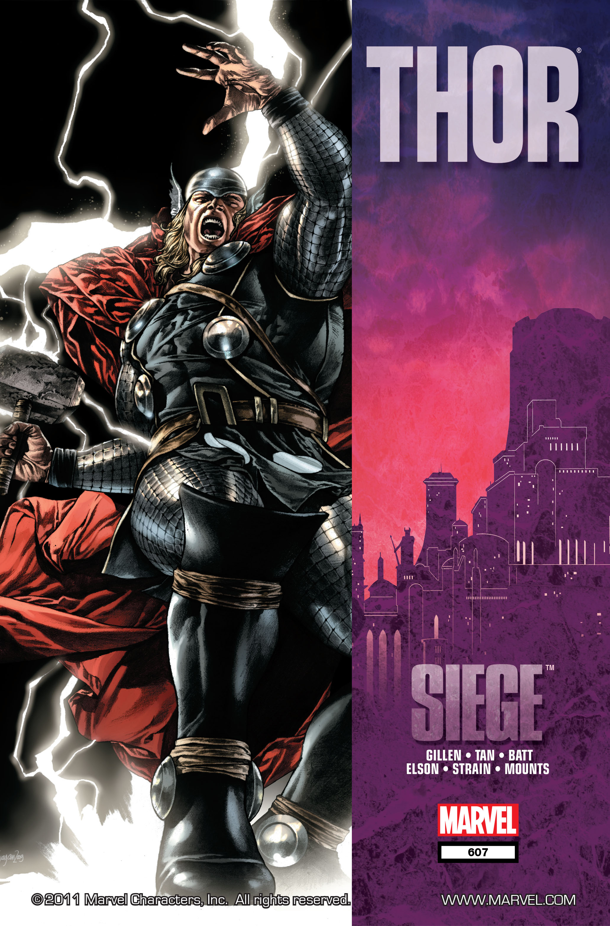 Read online Thor (2007) comic -  Issue #607 - 1