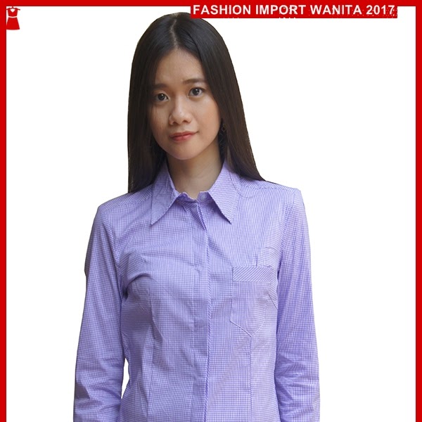 ADR024 Kemeja Kotak Kotak Tangan Panjang Import BMG