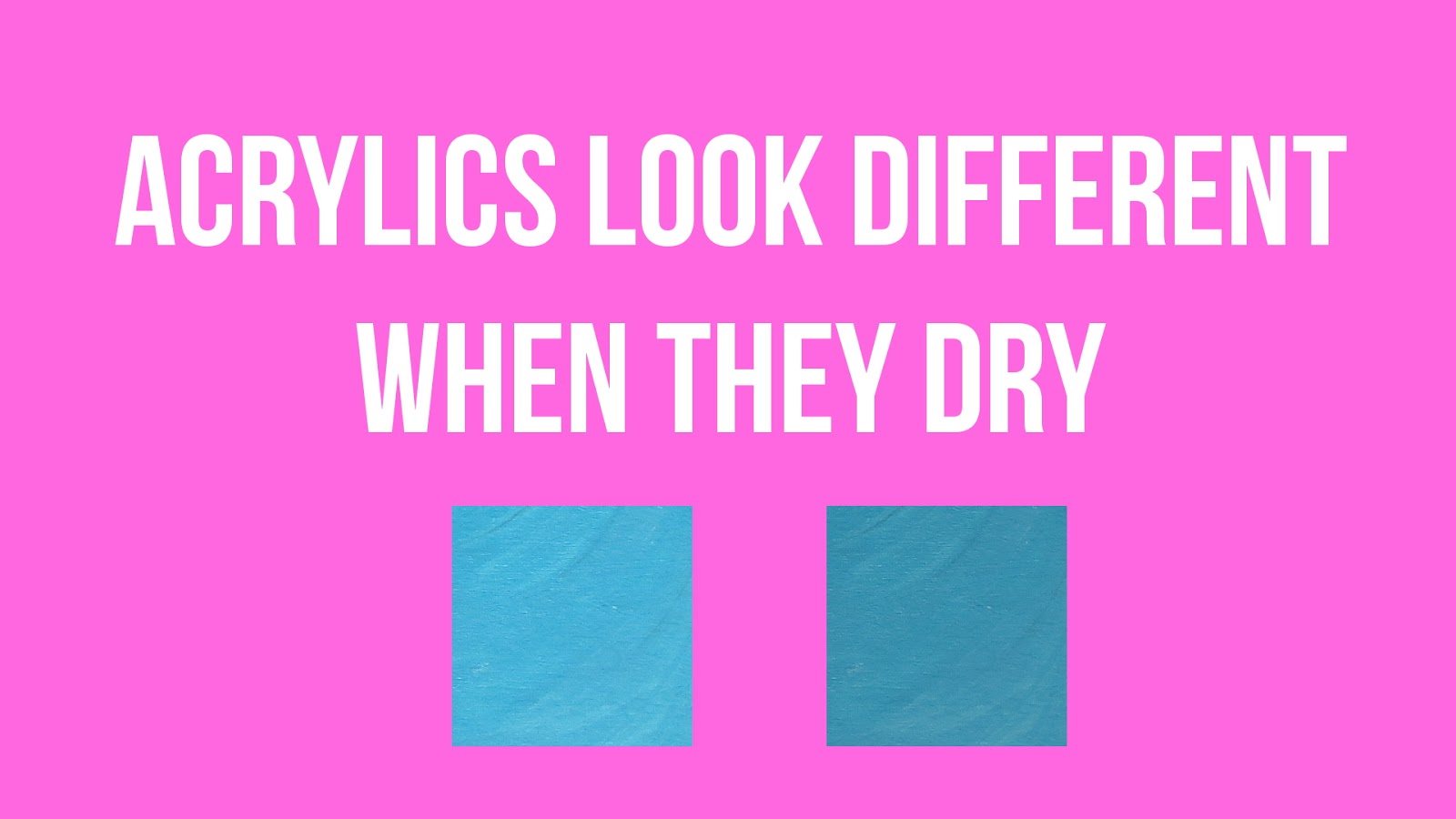 How to Make Acrylic Paint Opaque, Vibrant and Brighter