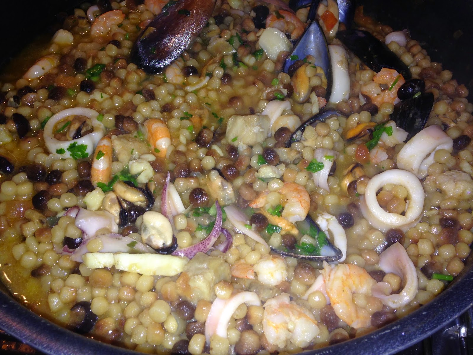 fregola ai frutti di mare