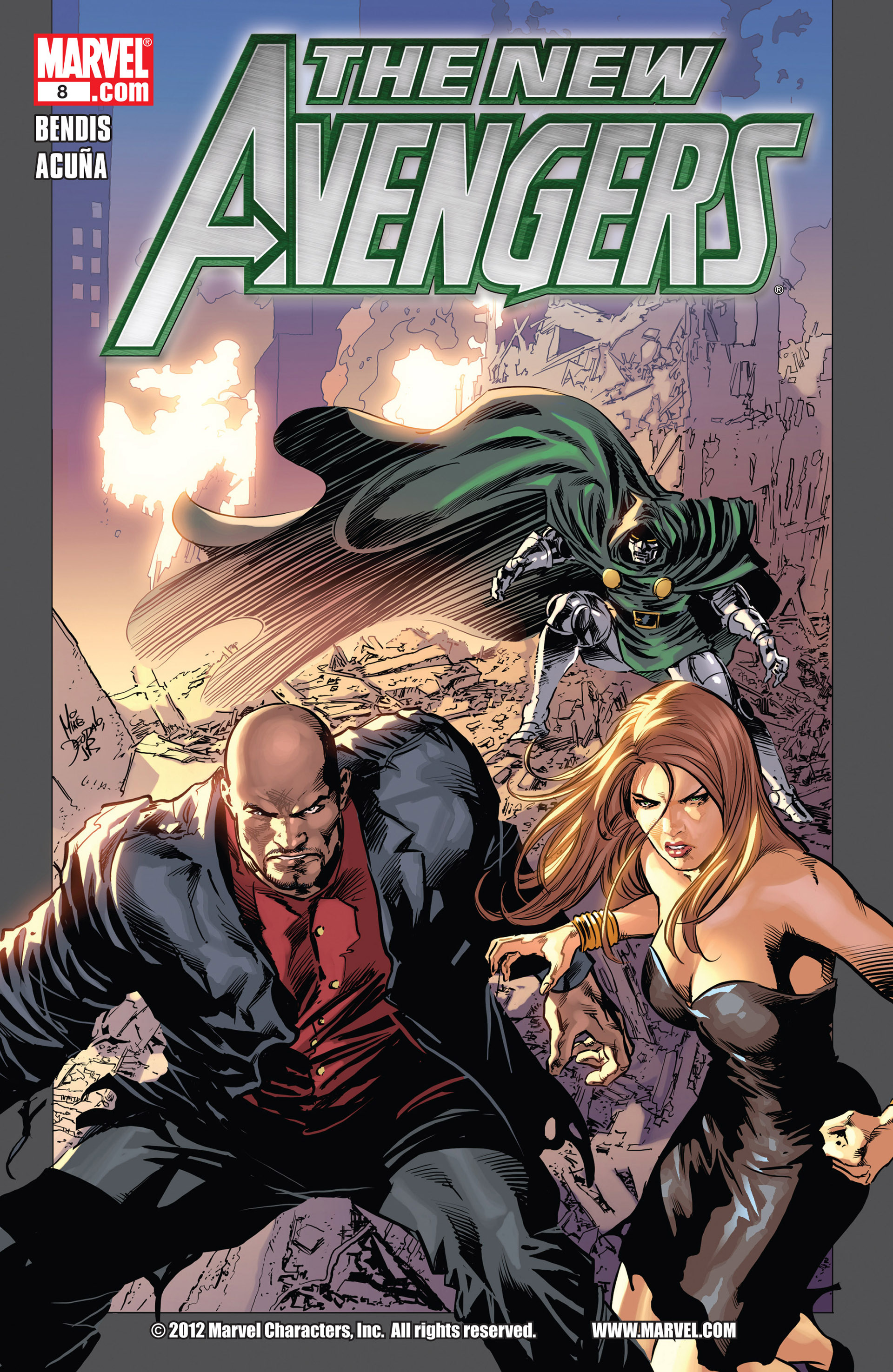 Read online New Avengers (2010) comic -  Issue #8 - 1