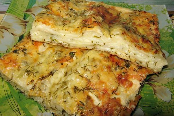 Рецепты Вкусных Домашних Блюд Пирог из лаваша с курицей и