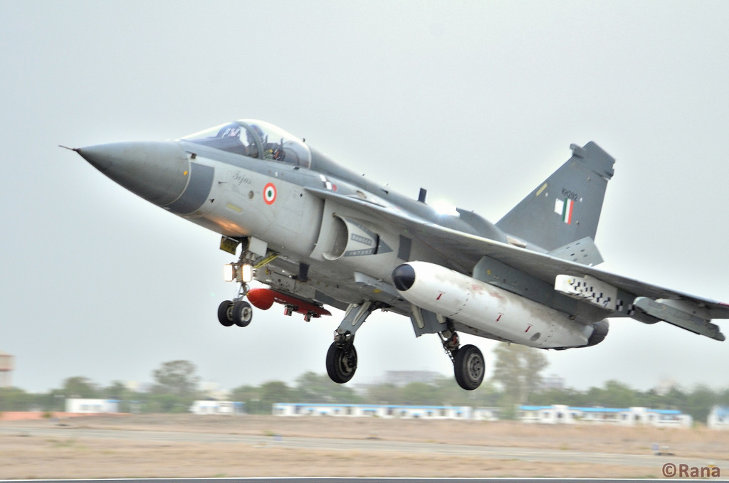 Indian Air Force's LCA (Light Combat Aircraft) Tejas Fighter Jet