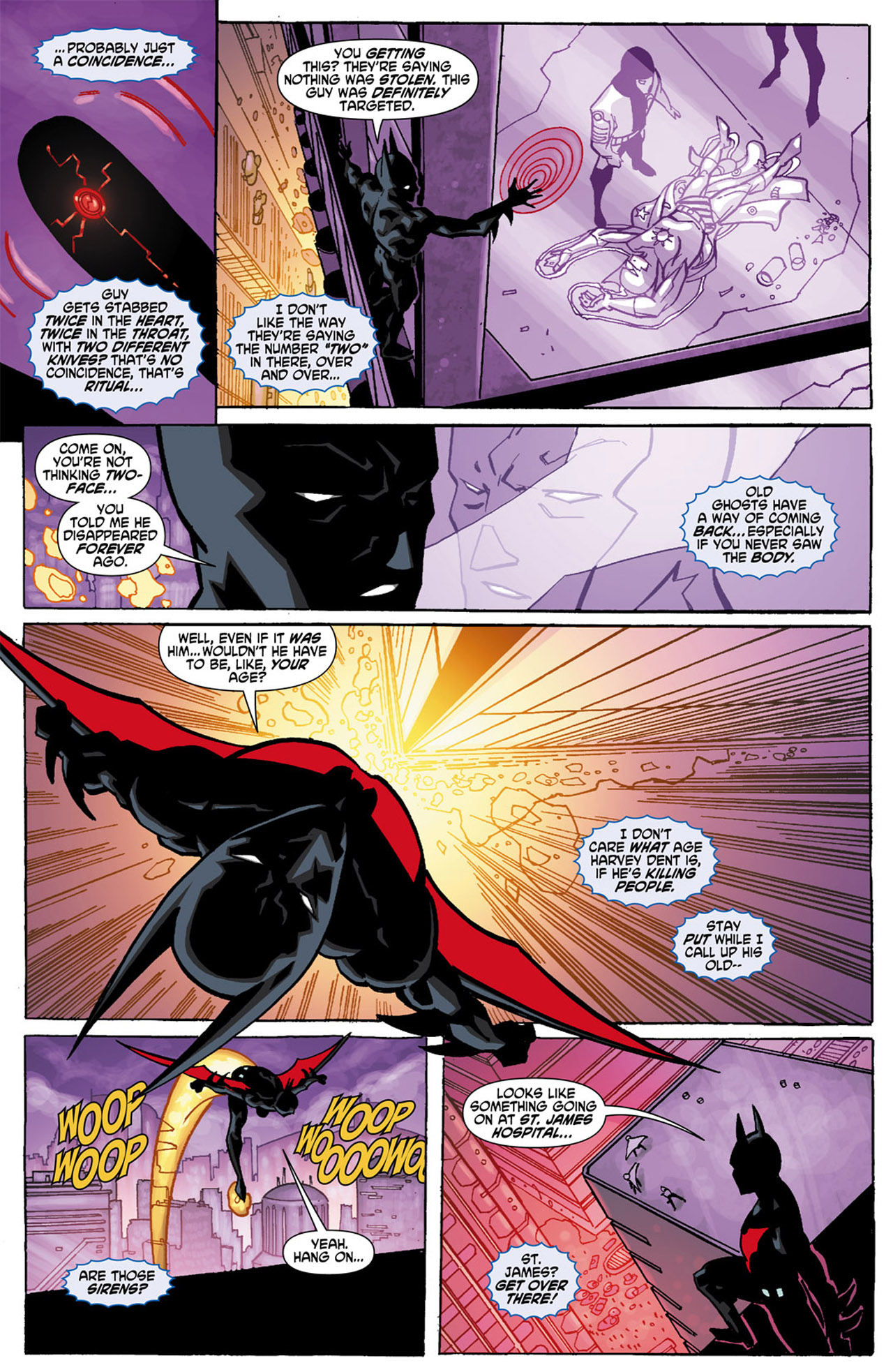 Read online Batman Beyond (2010) comic -  Issue #1 - 19