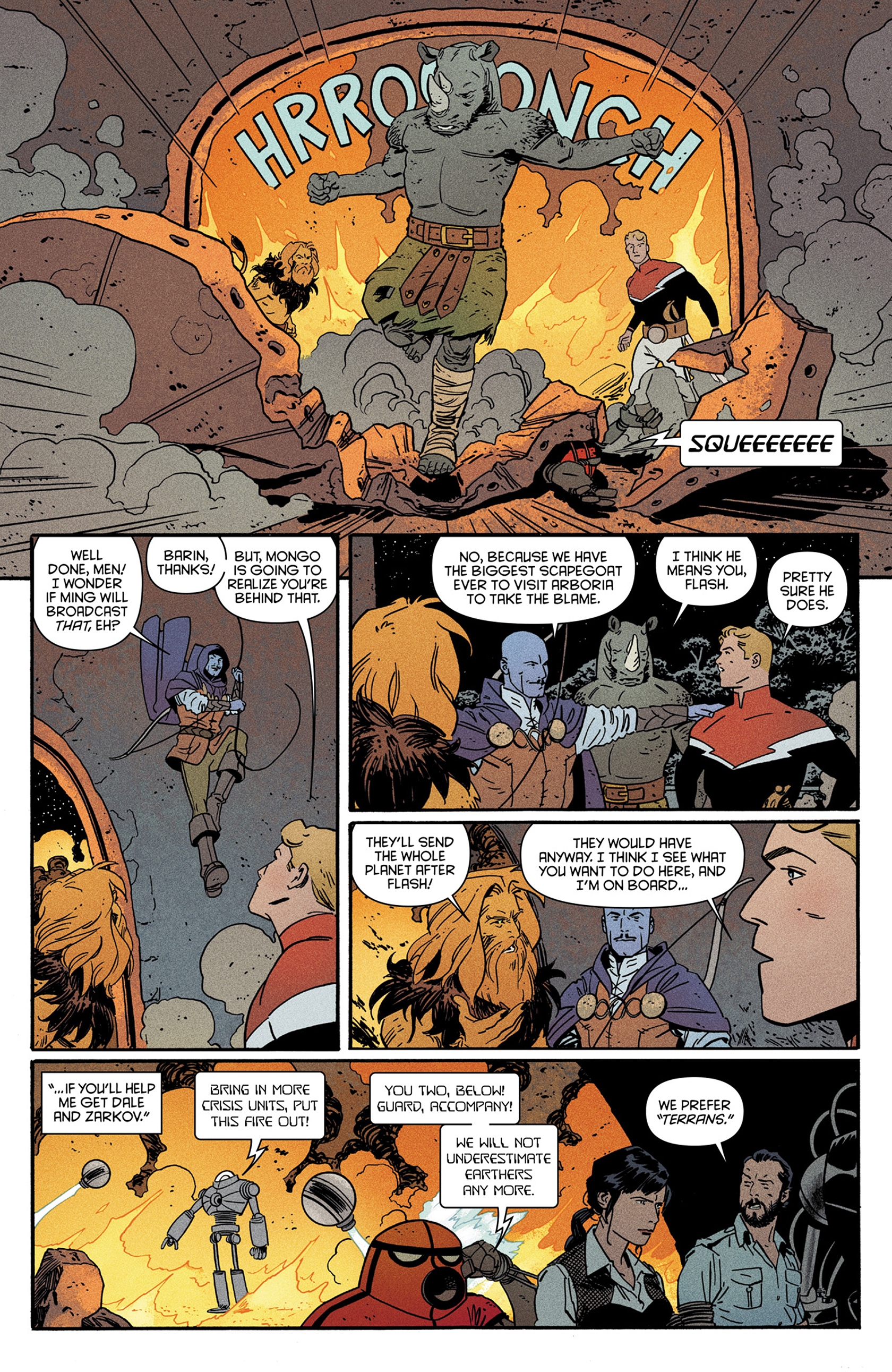 Read online Flash Gordon (2014) comic -  Issue #4 - 5