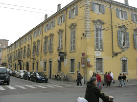 The Palazzo di Riserva in Parma, where Cuzzoni is  thought to have made her opera debut in 1714