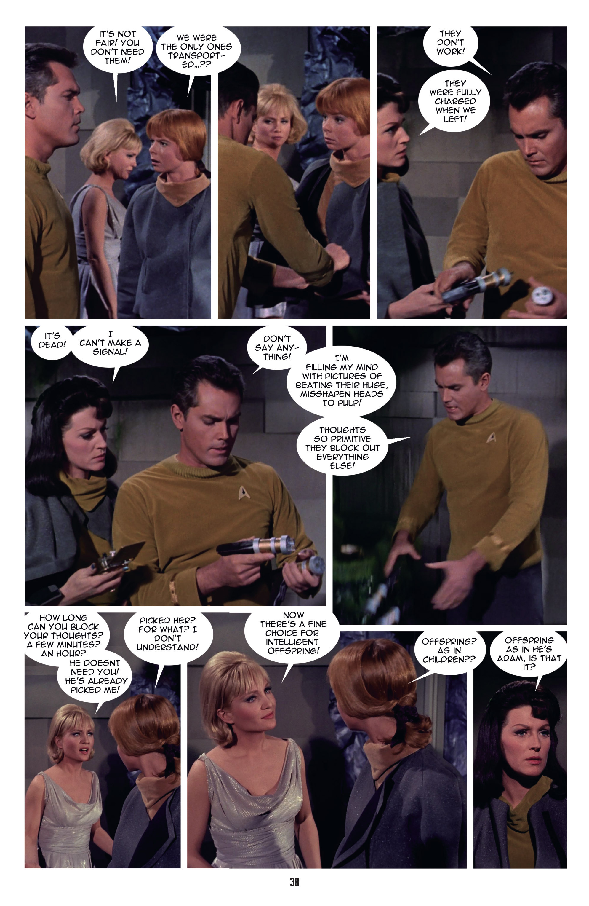 Read online Star Trek: New Visions Special: The Cage comic -  Issue # Full - 40