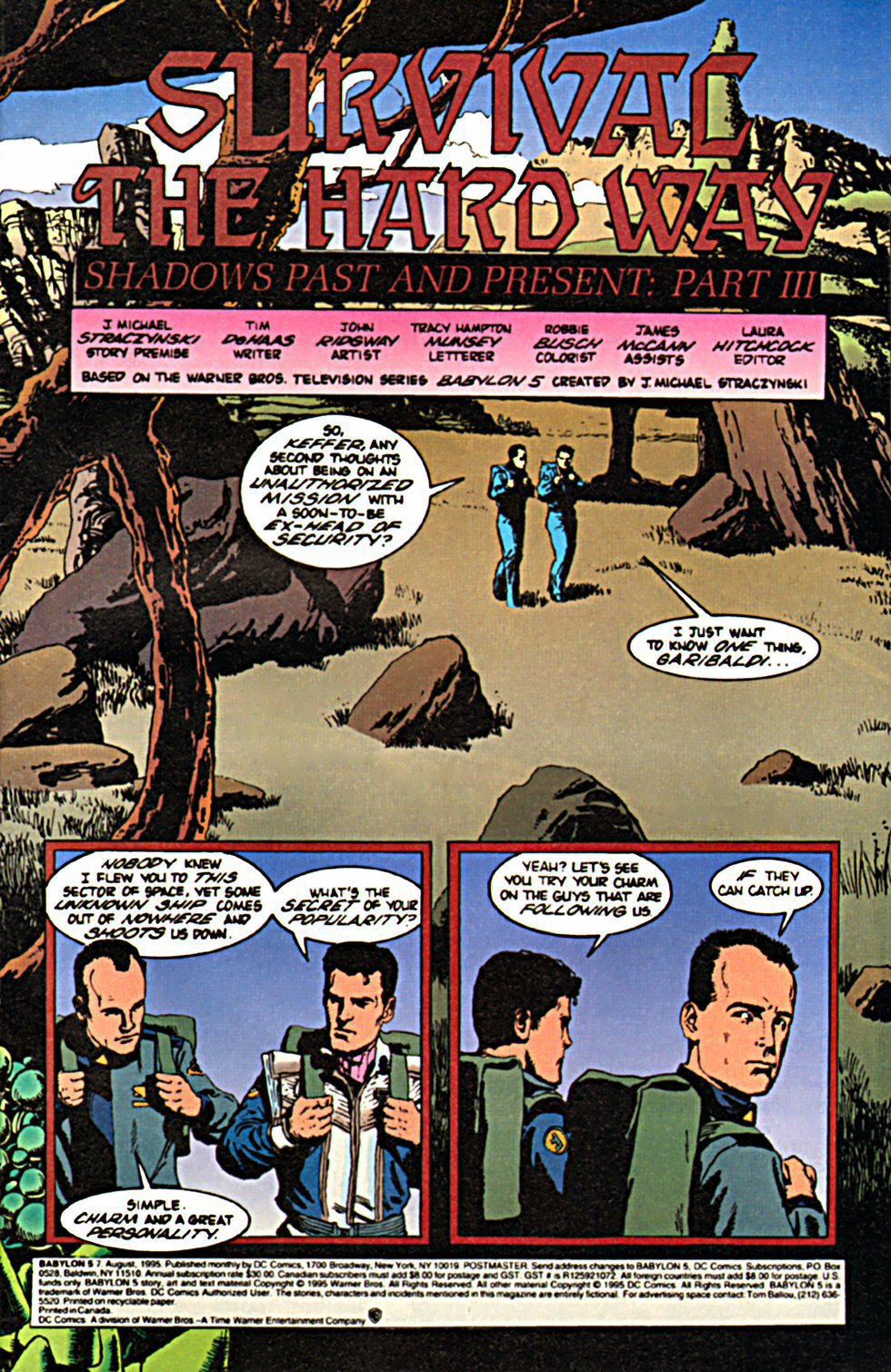 Read online Babylon 5 (1995) comic -  Issue #7 - 3