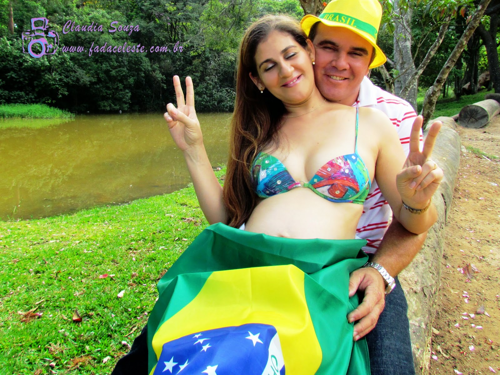 Ensaio Fotográfico de gestantes Adelita e Jean - Produção: Claudia Souza / Fada Celeste